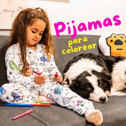 PINTUPIJAMA 😍 PARA NIÑOS 😍 + SET 24 Marcadores Lavables