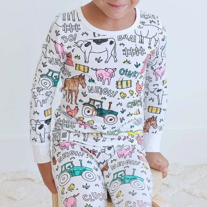 PINTUPIJAMA COLOREABLE😍 PARA NIÑOS 😍 + SET 24 Marcadores Lavables